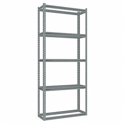 TENNSCO ZB73612S5 Boltless Shelving 12x84x36in Strtr