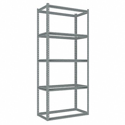 TENNSCO ZB73618S5 Boltless Shelving 18x84x36in Strtr