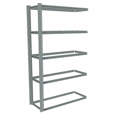 TENNSCO ZB74818A5 Boltless Shelving 18x84x48in AdOn