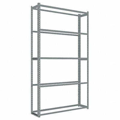 TENNSCO ZA74812S5 Boltless Shelving 12x84x48in Strtr