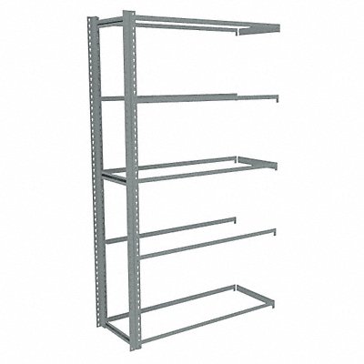 TENNSCO ZA74818A5 Boltless Shelving 18x84x48in AdOn