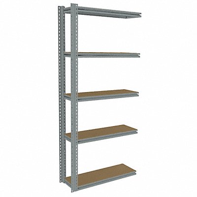 TENNSCO ZB73612A5D Boltless Shelving 12x84x36in AdOn