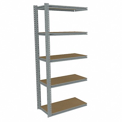 TENNSCO ZB73618A5D Boltless Shelving 18x84x36in AdOn