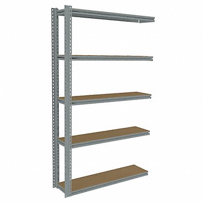 TENNSCO ZB74812A5D Boltless Shelving 12x84x48in AdOn