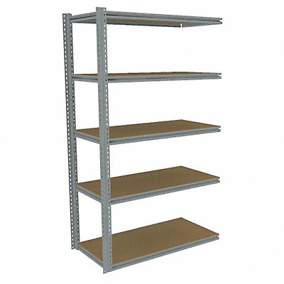 TENNSCO ZB74824A5D Boltless Shelving 24x84x48in AdOn