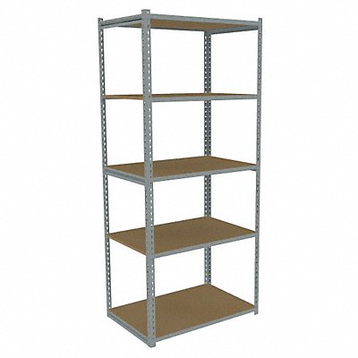 TENNSCO ZA73618S5D Boltless Shelving 18x84x36in Strtr