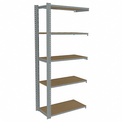 TENNSCO ZA73618A5D Boltless Shelving 18x84x36in AdOn