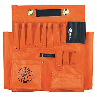 KLEIN TOOLS 51829M Tool Apron Orange Vinyl