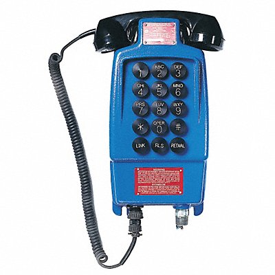 GUARDIAN TELECOM INC. P4012 Explosion Proof Telephone Blue