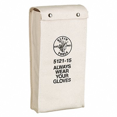 KLEIN TOOLS 512115 Glove Bag 1 Pocket 15x8x2-3/4 to 5-1/2