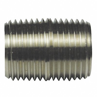 CALBRITE S620CLCN00 Nipple SS Overall L 2 1/16in