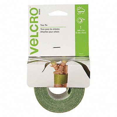 VELCRO BRAND 90633 Reclosable Fastener Green 75 ft L PK6
