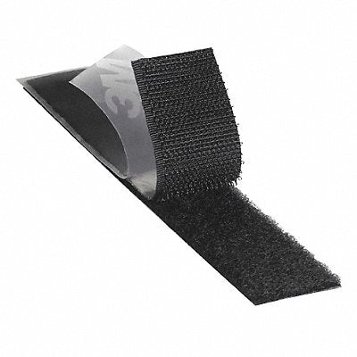 3M SJ3571 Reclosable Fastener Loop Black 150 ft L