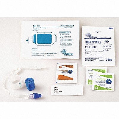 MEDSOURCE MS80047 IV Start Kit Clear/White 7-1/2inL PK100