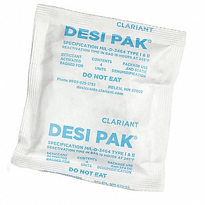 ARMOR SHIELD D4UCTD Desiccant Tyvek Bags PK500