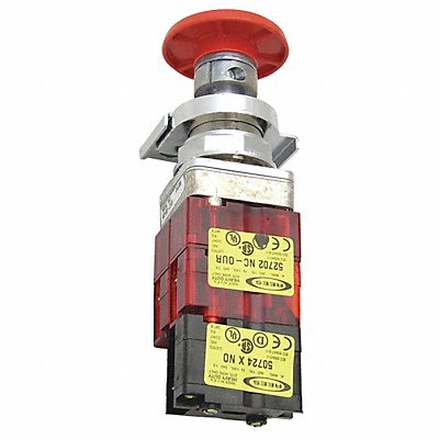 REES 40102212 Emergency Stop Push Button Non Illuminated Red 1NO/2NC