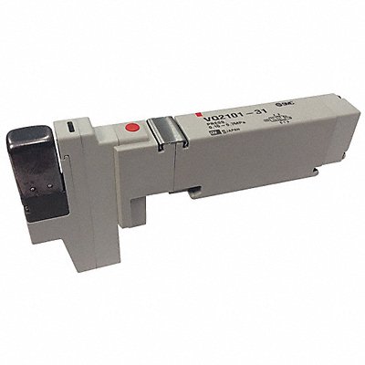 SMC VQ210131 Solenoid Air Control Valve Five-Way 101 psi