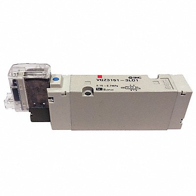 SMC VQZ31513LO1 Solenoid Air Control Valve Five-Way 101 psi