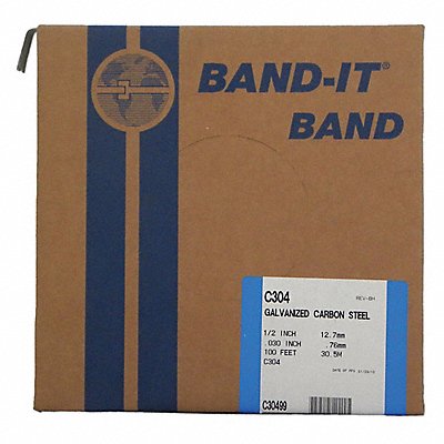 BAND-IT C30499 Band Gcs 1/2 X 0.030 X 100 RL/100Ft