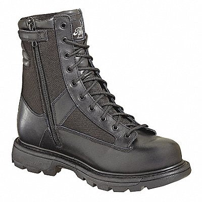 THOROGOOD SHOES 834799185W J0411 Tactical Boots 8-1/2W Lace/Side Zip PR