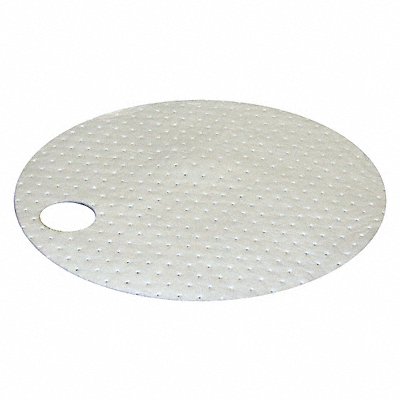 OIL-DRI L71390G Absorb Pad Oil-Based Liquids White PK25