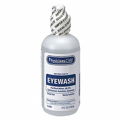 PHYSICIANSCARE 7006 Personal Eye Wash Bottle 4 oz.