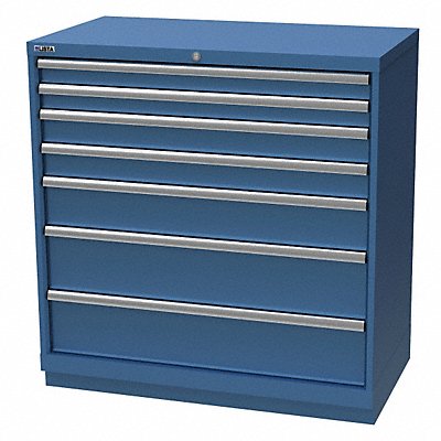 LISTA XSHS09000703BB K3760 Mod Drwr Cab 41-3/4 H 7 Drwr Bright Blue