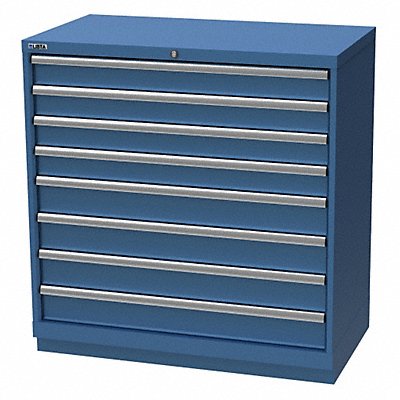 LISTA HS090805AFTKABB K3767 Mod Drwr Cab 41-3/4 H 8 Drwr Bright Blue