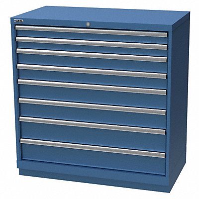 LISTA HS090807AFTKABB K3764 Mod Drwr Cab 41-3/4 H 8 Drwr Bright Blue