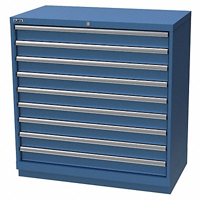 LISTA HS090904AFTKABB K3768 Mod Drwr Cab 41-3/4 H 9 Drwr Bright Blue