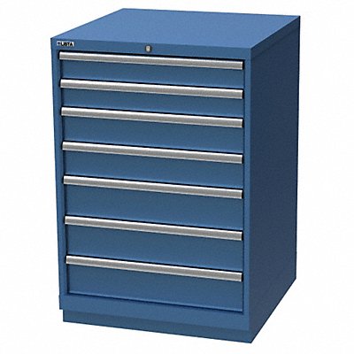 LISTA SC090709AFTKABB K3757 Mod Drwr Cab 41-3/4 H 7 Drwr Bright Blue