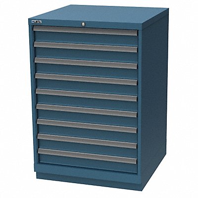LISTA XSSC09000904CB K3765 Mod Drwr Cab 41-3/4 H 9 Drwr Clssc Blue