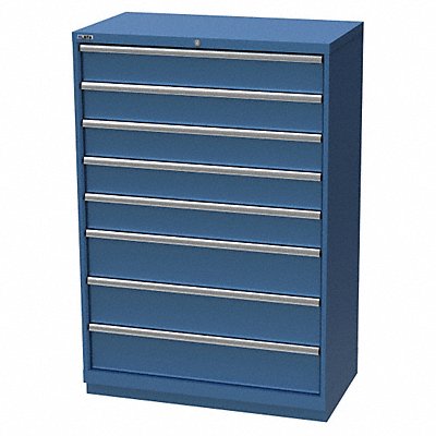 LISTA HS130801AFTKABB Mod Drwr Cab 59-1/2 H 8 Drwr Bright Blue