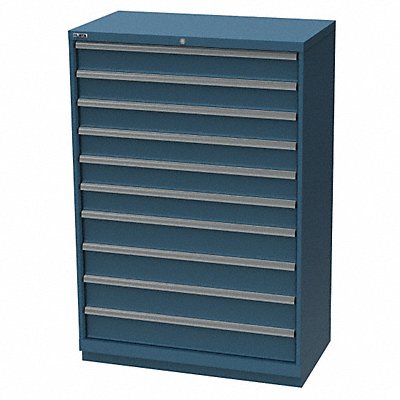 LISTA XSHS13501017CB Mod Drwr Cab 59-1/2 H 10 Drwr Clssc Blue