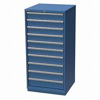 LISTA SC131017AFTKABB Mod Drwr Cab 59-1/2 H 10 Drwr Brght Blue