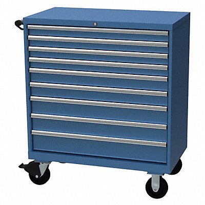 LISTA XSHS09000903MBB K3753 Mod Drwr Cab 47-1/2 H 9 Drwr Bright Blue