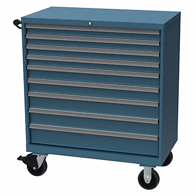 LISTA XSHS09000903MCB K3753 Mod Drwr Cab 47-1/2 H 9 Drwr Clssc Blue