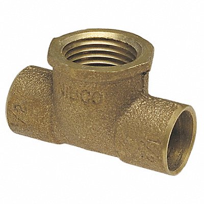 NIBCO 712R114X114X12 Reducing Tee Cast Bronze 1-1/4 CxCxFNPT