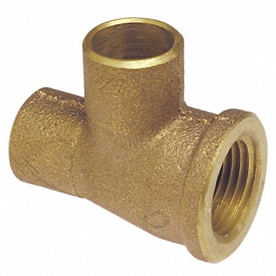NIBCO 714RR1X34X1 Reducing Tee Cast Bronze 1 CxFNPTxC