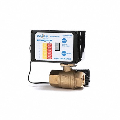 DYNAQUIP CONTROLS AD2A12 Auto Drain Valve 115V 1/2