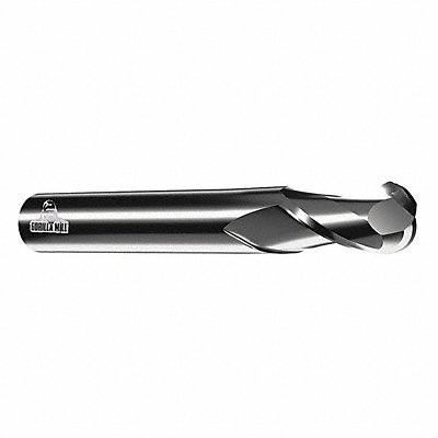 GRAINGER CEM316BXL2 Ball End Mill Single End 3/16 Carbide