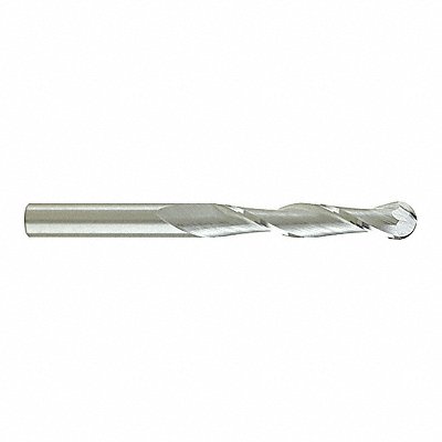 GRAINGER CEM516BL2TICN Ball End Mill 5/16 Dia Carbide