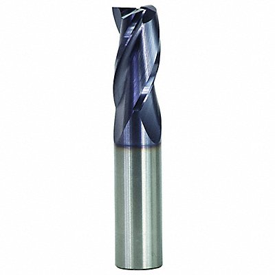 GRAINGER CEM12F3TIALN End Mill 1/2 Dia 1 Cut Carbide