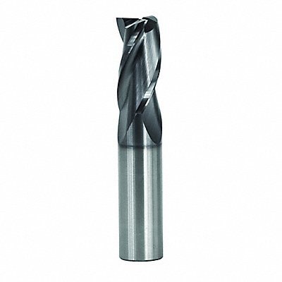 GRAINGER CEM12F3TICN End Mill 1/2 Dia 1 Cut Carbide