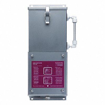 BEST SANITIZERS INC. AD10022 Hand Sanitizer Disp SLVR 3 000 mL 20 inD