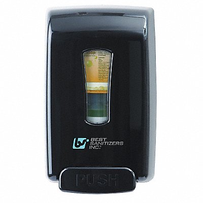 BEST SANITIZERS INC. MD10030B Hand Sanitizer Disp BLK 1 250 mL 7 inD