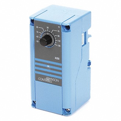 JOHNSON CONTROLS A350AA1C Temp Control Heat or Cool -30-130F