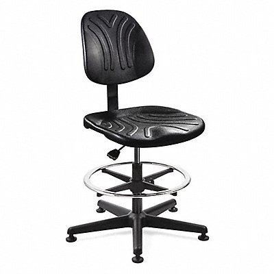 BEVCO 7500D Task Chair Poly Black 23 to 33 Seat Ht