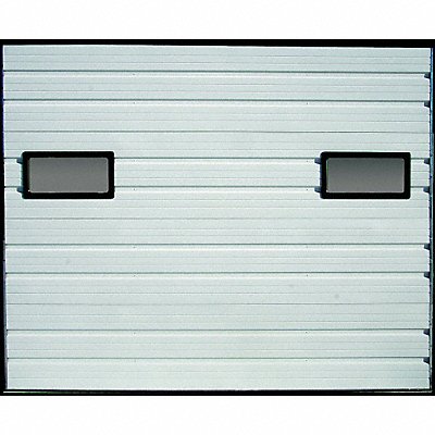 AMERICAN GARAGE DOOR SUPPLY IS2498X962W2FVL Dock Door Steel 8 ft H x 8 ft W