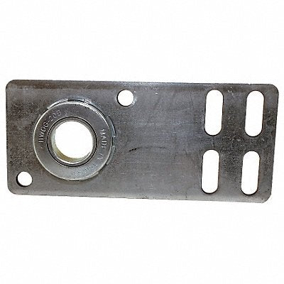 AMERICAN GARAGE DOOR SUPPLY B1BFEB658 Bearing Flat End Plate 10 Ga 6-5/8 PR1